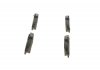 Тормозные колодки дисковые MB / VW Sprinter / Crafter задняя сторона 06 - BOSCH 0986494123 (фото 1)
