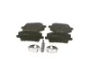 Гальмівні колодки дискові HONDA Civic (FD1)| Civic (FK1) 06- BOSCH 0986494136 (фото 4)
