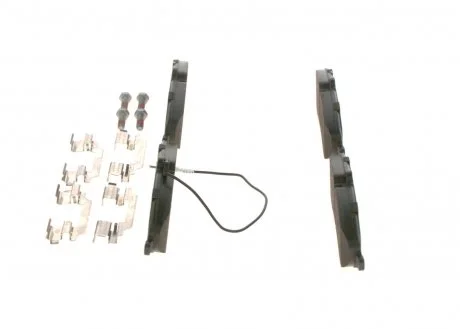 Тормозные колодки CITROEN / FIAT / PEUGEOT Jumpy / Scudo / Expert передняя сторона 07 - BOSCH 0986494163