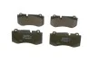Гальмівні колодки дискові MB CLS C219|E-W211,S211|S-W221,C216|SL-R230 BOSCH 0986494167 (фото 3)