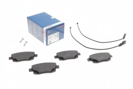 Тормозные колодки дисковые FORD Transit передняя сторона 06 - BOSCH 0986494171