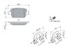 Тормозные колодки дисковые Ford Kuga, Mondeo Rear BOSCH 0986494214 (фото 5)