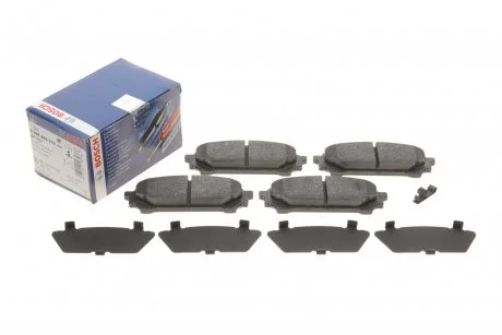 Тормозные колодки дисковые SUBARU Forester 2,0-2,5T 02-08 BOSCH 0986494232