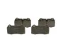 Тормозные колодки дисковые BMW 840i, Ci / 730d, i, iL / 728 i, iL -01 BOSCH 0986494282 (фото 3)
