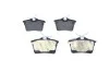 Тормозные колодки CITROEN / PEUGEOT Berlingo / 308 / Partner задняя сторона 08 - BOSCH 0986494304 (фото 4)