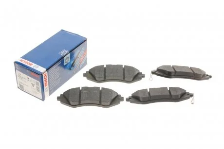 Тормозные колодки дисковые CHEVROLET / DAEWOO Lacetti / Nubira / Optra передняя сторона BOSCH 0986494343