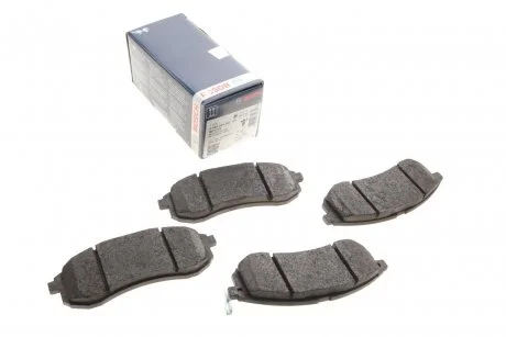 ГАЛЬМІВНІ КОЛОДКИ, ДИСКОВІ Mitsubishi BOSCH 0986494362