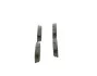 Тормозные колодки дисковые TOYOTA Land Cruiser 200 задняя сторона BOSCH 0986494380 (фото 2)