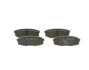 Тормозные колодки дисковые TOYOTA Land Cruiser 200 задняя сторона BOSCH 0986494380 (фото 3)