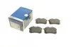 Тормозные колодки AUDI / CITROEN / NISSAN / RENAULT задняя сторона 02 - 0986494387