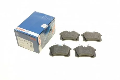 Гальмівні колодки AUDI/CITROEN/NISSAN/RENAULT "R "02>> BOSCH 0986494387