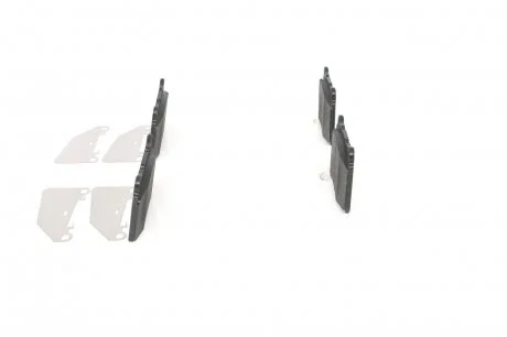 КОЛОДКИ ТОРМОЗНЫЕ ПЕРЕДНИЕ Mitsubishi Lancer EVO IX, Subaru Impreza WRX STI BOSCH 0986494395