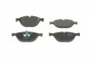 Тормозные колодки дисковые BMW 5 F10, 7 F01 Front BOSCH 0986494429 (фото 4)