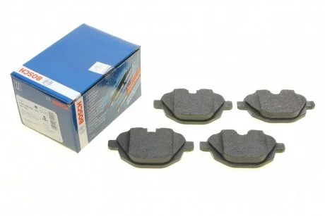 Колодки гальмівні BMW 5 (F10) / X3 задня сторона 10 - BOSCH 0986494432