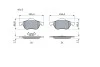Тормозные колодки дисковые RENAULT Megane II Front BOSCH 0986494439 (фото 5)
