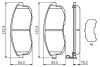 Гальмівні колодки дискові NISSAN / SUZUKI Juke / Cube / VVT / SX4 1,5-2,0 07 - BOSCH 0986494443 (фото 7)
