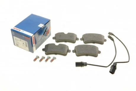 Тормозные колодки дисковые AUDI A8 задняя сторона 09 - BOSCH 0986494446