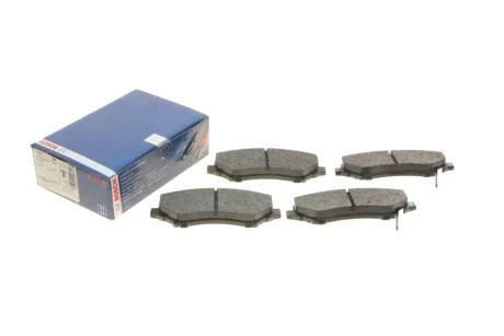 КОЛОДКИ ТОРМОЗНЫЕ CHRYSLER / DODGE / JEEP Voyager / Nitro / Cherokee / Wrangler передняя сторона 06 - BOSCH 0986494493
