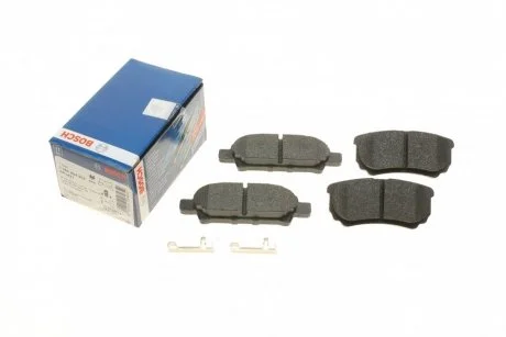 Колодки тормозные MITSUBISHI / JEEP Lancer X / Compass задняя сторона BOSCH 0986494502
