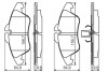 Колодки гальмівні дискові MERCEDES / VW Sprinter / Vito (638) / LT передня сторона - заміна на 0986424218 BOSCH 0986494504 (фото 7)