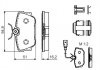 Тормозные колодки VW T4, Sharan Rear BOSCH 0986494529 (фото 14)