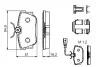 Тормозные колодки VW T4, Sharan Rear BOSCH 0986494529 (фото 14)