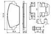 Гальмівні колодки, дискові BOSCH 0986494629 (фото 7)