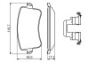 Гальмівні колодки дискові BOSCH 0986494637 (фото 7)