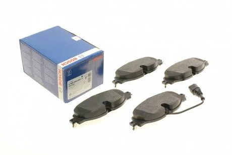 Тормозные колодки AUDI / SKODA / VW A3 / Octavia / Golf передняя сторона 12 - BOSCH 0986494660