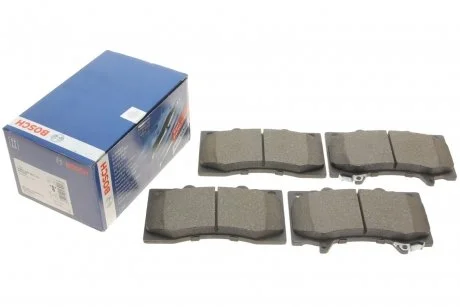 Тормозные колодки NISSAN Patrol Y62 передняя сторона 10 - BOSCH 0986494693 (фото 1)