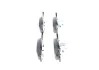Комплект тормозных колодок с 4 шт. дисков BOSCH 0986494697 (фото 2)