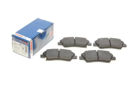 Тормозные колодки дисковые HYUNDAI / KIA I30 / Veloster / Ceed передняя сторона 11 - BOSCH 0986494712