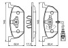 Тормозные колодки дисковые SEAT / SKODA / VW Leon / Octavia / Golf передняя сторона 13 - BOSCH 0986494721 (фото 7)