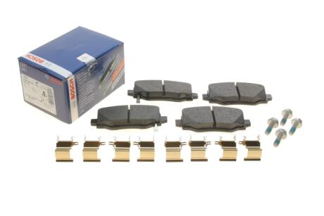 Гальмівні колодки дискові BOSCH 0986494745 (фото 1)