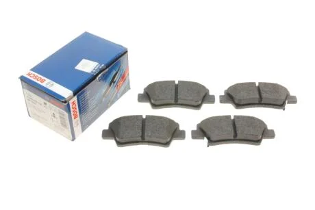 Тормозные колодки дисковые HYUNDAI / KIA / SSANGYONG i30 / Ceed / Optima / Korando \'\' R \'\'10 >> BOSCH 0986494768