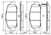 Гальмівні колодки дискові BOSCH 0986494773 (фото 7)