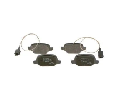 Гальмівні колодки дискові FIAT 500/Panda/Panda/Idea \'\'R BOSCH 0986494779