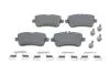 Тормозные колодки дисковые MB M-Klasse / GLE-Klasse задняя сторона BOSCH 0986494783 (фото 1)