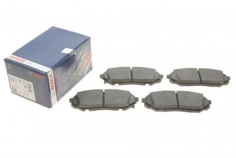 Тормозные колодки дисковые KIA Sorento передняя сторона 14 - BOSCH 0986494827