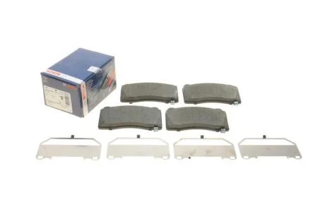 Гальмівні дискові колодки TESLA Model S \'\' F BOSCH 0986494880