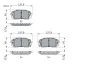 Гальмівні колодки дискові HUYNDAY/KIA Ceed/i40/Soul//Kona/Tucson/Sportage \'\'F \'\'1.6-2.0 \'\'13>> BOSCH 0986494905 (фото 5)