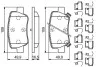 Гальмівні колодки дискові BOSCH 0986494933 (фото 7)