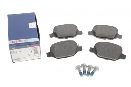 Тормозные колодки дисковые FIAT 550L задняя сторона 09 -1,6 12 - BOSCH 0986494934