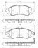 Тормозные колодки дисковые CHEVROLET / DAEWOO Nubira передняя сторона 1.6i-1.8i - 05 PR2 BOSCH 0986495059 (фото 1)