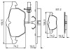 Гальмівні колодки дискові AUDI/VW A4/A6/S6/Passat \'\'F \'\'1.8-2.6 \'\'>>05 PR2 BOSCH 0986495232 (фото 7)