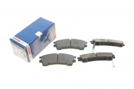 Тормозные колодки дисковые MAZDA 323/626 передняя сторона - 03 PR2 BOSCH 0986495265