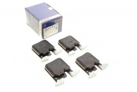 Тормозные колодки дисковые BMW F20 / F22 / F30 / F31 / F32 12 - задняя сторона BOSCH 0986495335