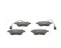 Тормозные колодки дисковые FIAT 500 передняя сторона 09 - BOSCH 0986495378 (фото 6)