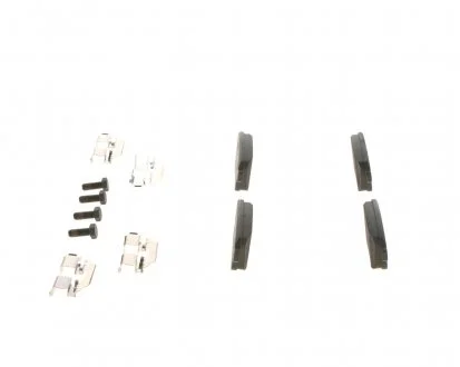 Тормозные колодки дисковые RENAULT Kangoo задняя сторона 07 - PR2 BOSCH 0986495418