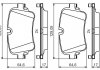 Гальмівні колодки дискові AUDI Q7 15 - BOSCH 0986495426 (фото 2)